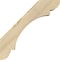 Ekena Millwork 6"W x 18"D x 18"H Olympic Rough Sawn Knee Brace, Douglas Fir BRC06X18X18OLY00RDF - alternate 3
